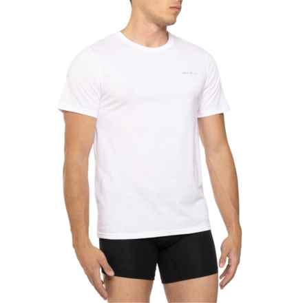 Eddie Bauer Classic Crew Neck Shirt - 3-Pack, Short Sleeve in White