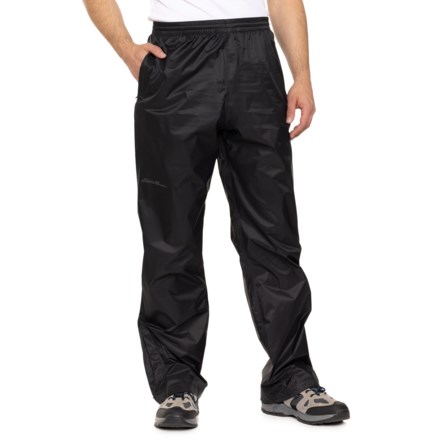 Eddie Bauer Cloud Cap Rain Pants - Waterproof in Blck