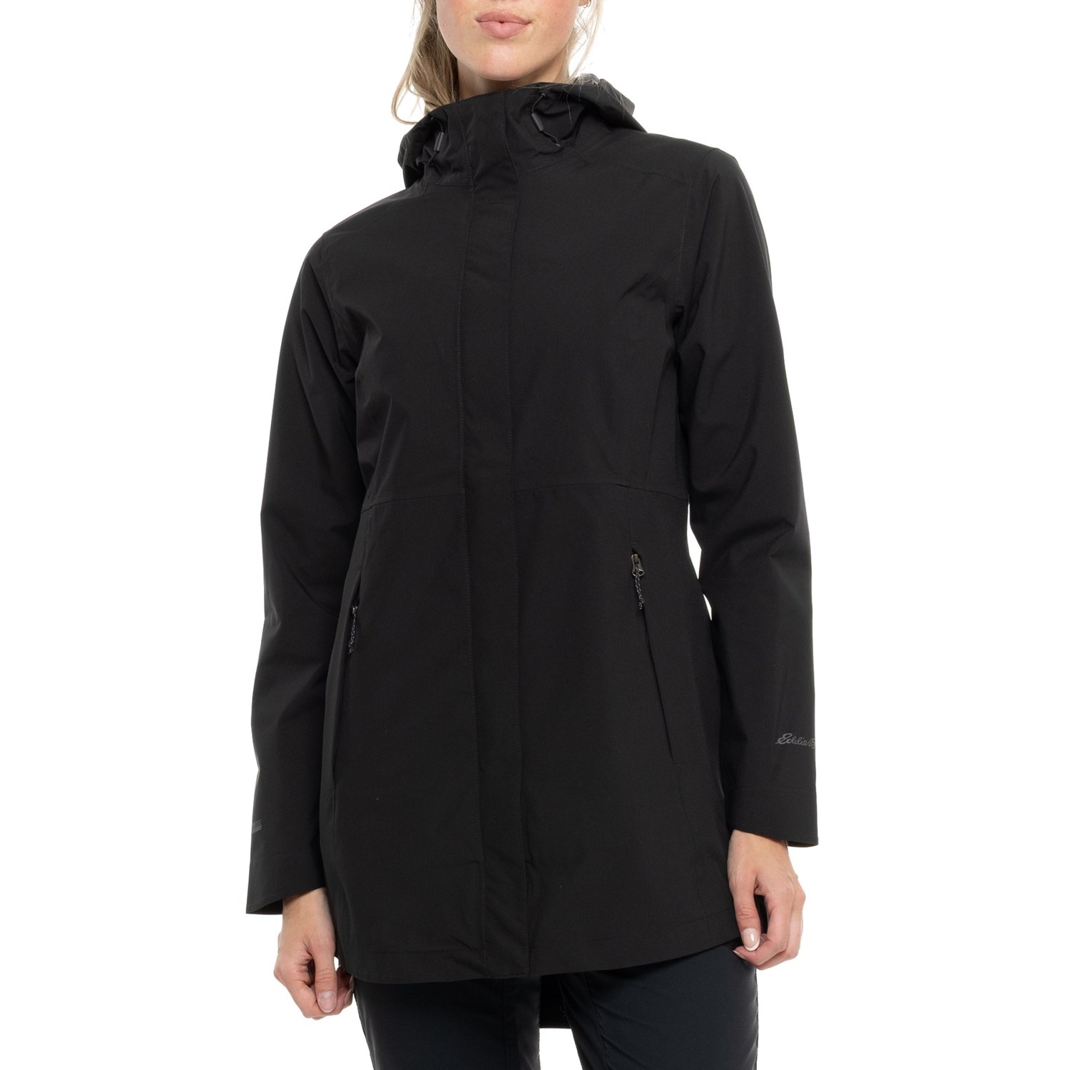 Eddie Bauer Manteau isotherme pour femme - Noir - Large haut