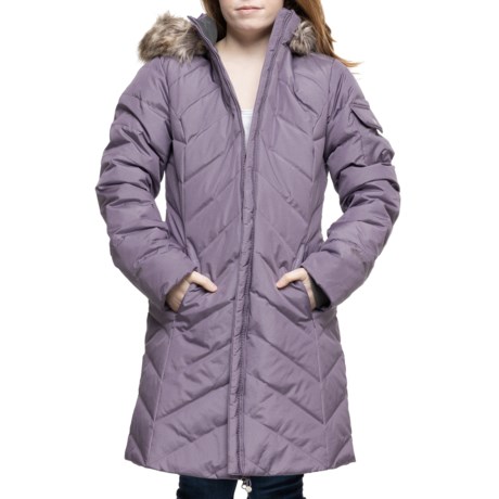 Eddie Bauer Crystal Ridge Down Parka - 550 Fill Power in Dusty Lilac