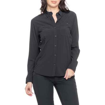 Eddie Bauer Departure 3.0 Shirt - UPF 50+, Long Sleeve in Blck