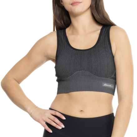 Eddie Bauer Double Scoop Sports Bra - Medium Impact in Black
