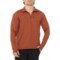 Eddie Bauer Dune Shirt - Zip Neck, Long Sleeve in Arabian Spice