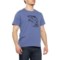 Eddie Bauer Eddie’s Fishing Camp Graphic T-Shirt - Short Sleeve in Bluebird