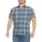 Eddie Bauer Elmwood Shirt - Short Sleeve in Bluefin