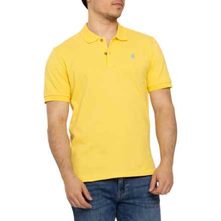 Eddie Bauer Embroidered Field Pro Polo Shirt - Short Sleeve in Byellow