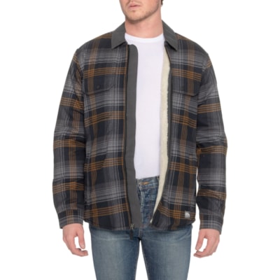 Eddie Bauer Faux Shearling Lined Shirt Jacket - Save 50%