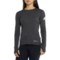 Eddie Bauer First Ascent 150 Base Layer Top - UPF 50, Merino Wool, Long Sleeve in Dark Grey Heather