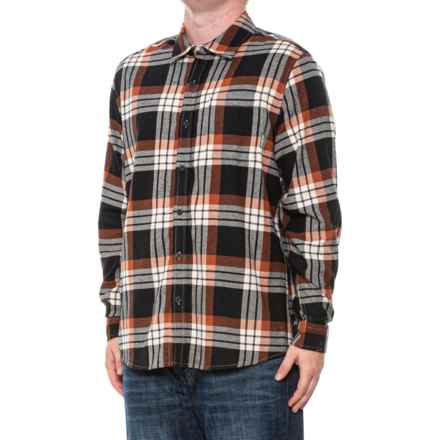 Eddie Bauer Flannel Shirt - Long Sleeve in Putty