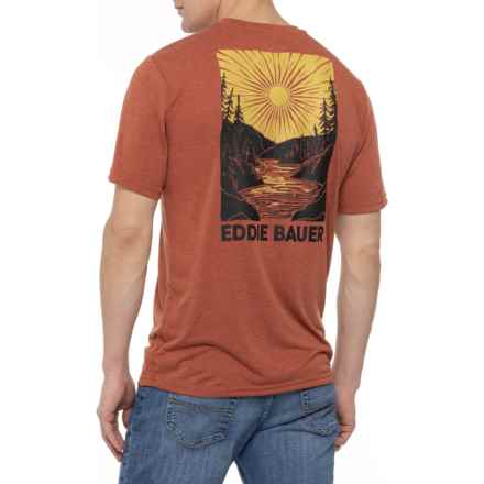 Eddie Bauer Grove T-Shirt - Short Sleeve in Arabian Spice