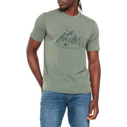 Eddie Bauer Grove T-Shirt - Short Sleeve in Heather Duck Green