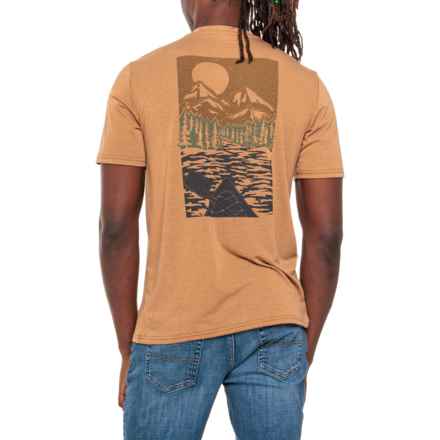 Eddie Bauer Grove T-Shirt - Short Sleeve in Heather Toasted Coconut