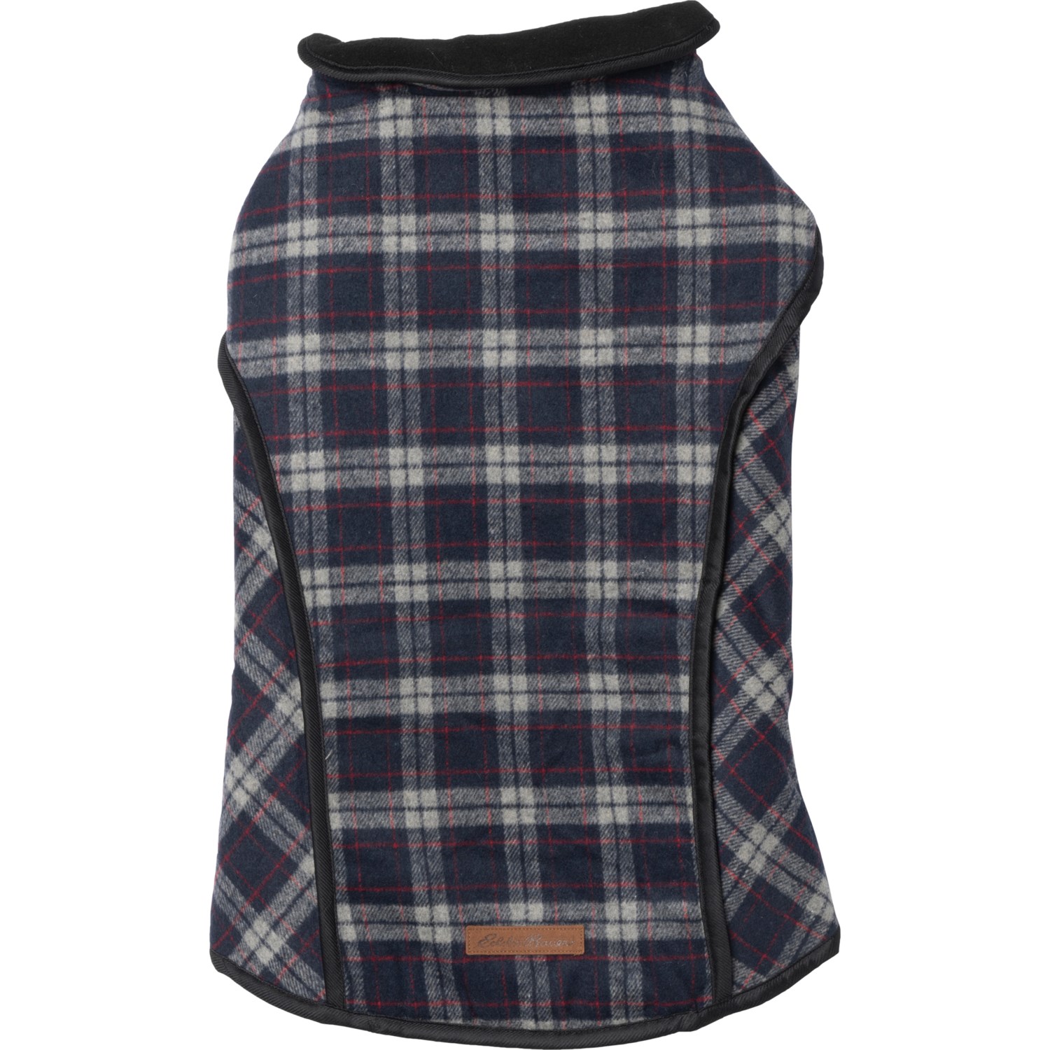 eddie bauer plaid dog coat