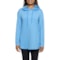 Eddie Bauer Hooded Cover-Up Dress - UPF 40+, Long Sleeve in Island Blue