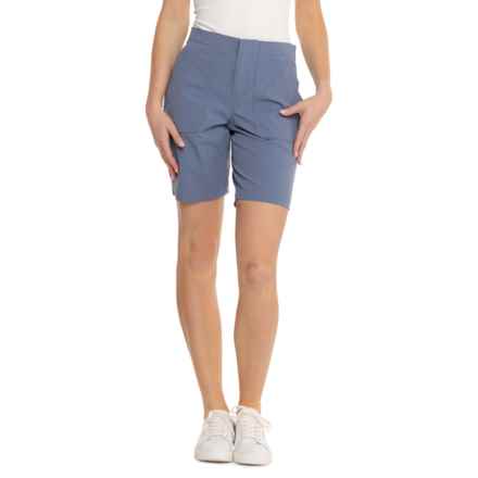 Eddie Bauer Horizon Bermuda Shorts - UPF 50+ in Bluehaze