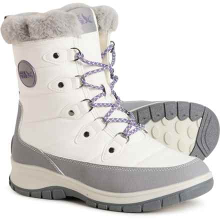 Eddie Bauer Hualla Snow Boots (For Women) in Grey