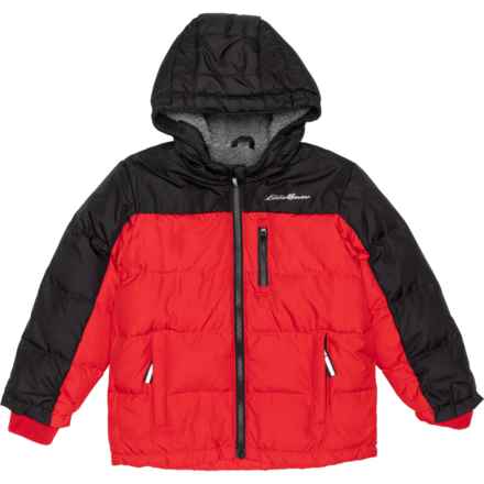Eddie Bauer Infant and Toddler Boys Classic Down Jacket - Insulated in Salsa