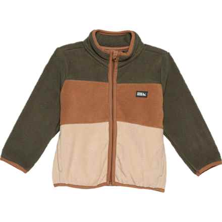 Eddie Bauer Infant Boys Quest Fleece Jacket in Olive