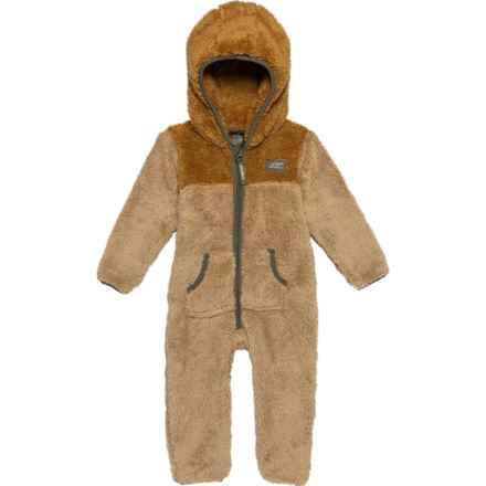 Eddie Bauer Infant Boys Quest Plush Pram Suit in Bronze