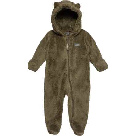 Eddie Bauer Infant Boys Quest Plush Pram Suit in Olive