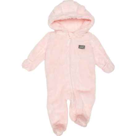 Eddie Bauer Infant Girls Quest Plush Pram Suit in Pink