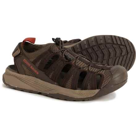 Eddie Bauer Kasai Bump Toe Sandals (For Men) in Brown/Grey