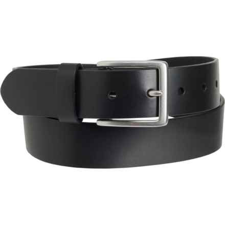 Eddie Bauer Khaki Belt - Leather in Black