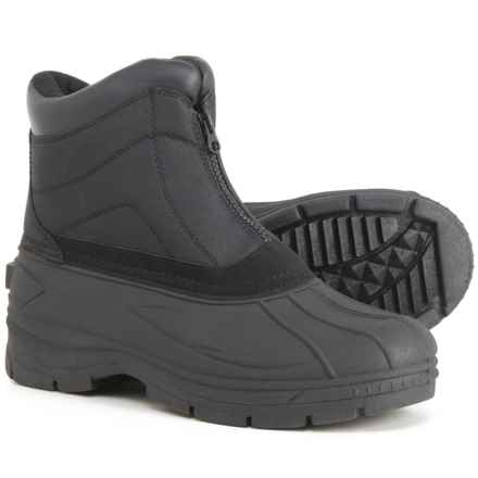 Eddie Bauer Lake Crescent Winter Boots - Waterproof, Insulated (For Men) in Black