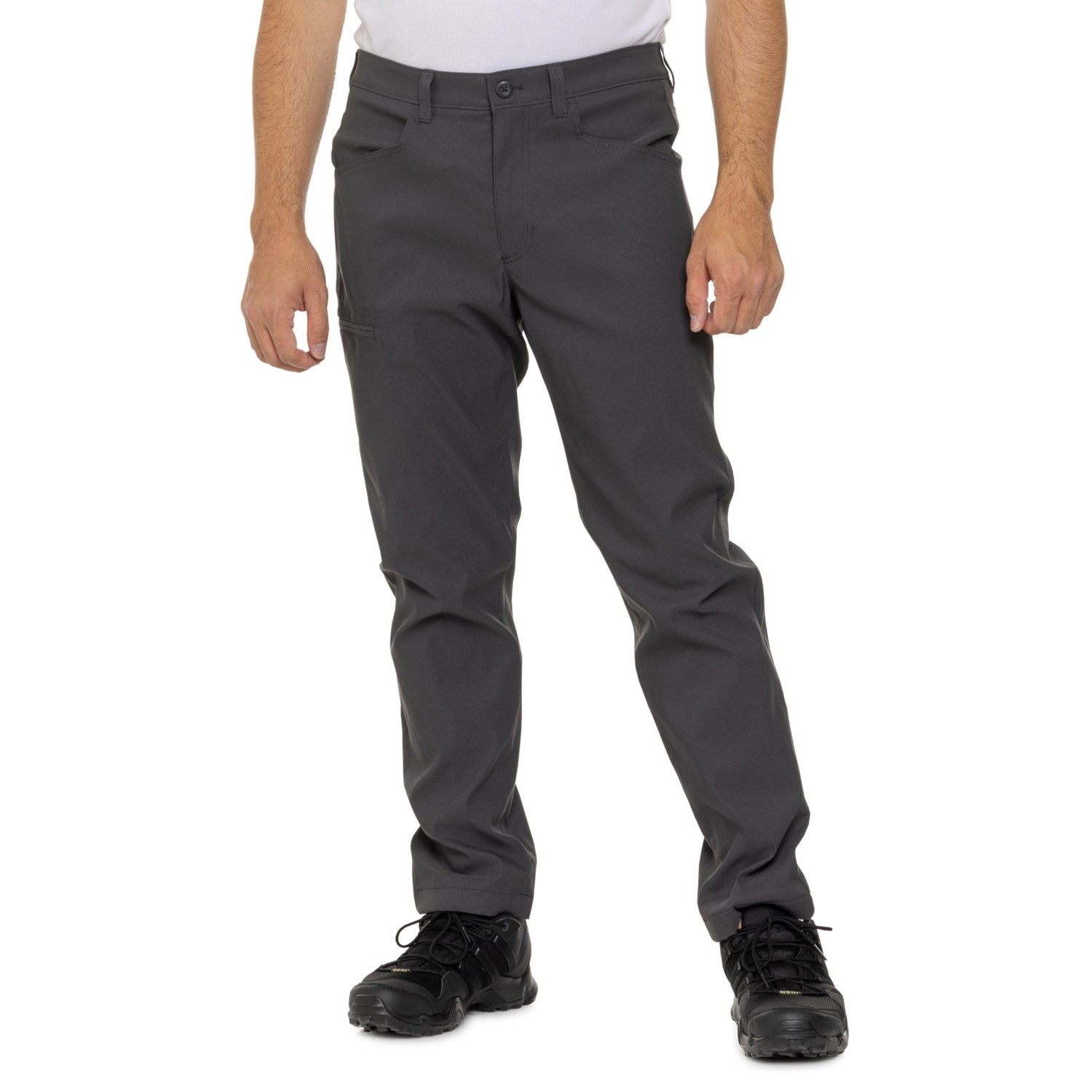 Eddie Bauerスラックス Eddie Bauer Men's Flex Wrinkle-Resistant Sport Chinos