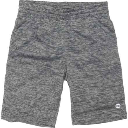 Eddie Bauer Little Boys Boulder Peak High-Performance Shorts in Frost Grey