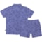 8WJGT_2 Eddie Bauer Little Boys Cabana Tech Shirt and Shorts Set - Short Sleeve