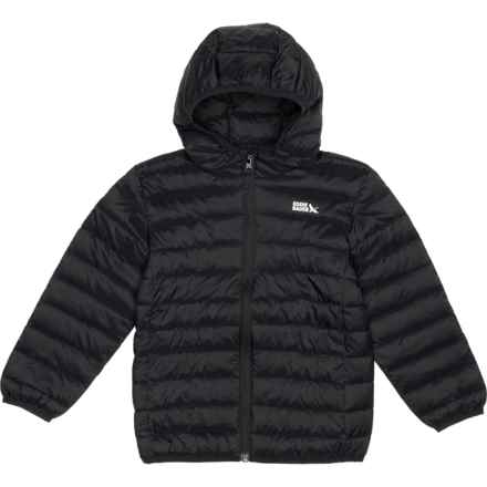 Eddie Bauer Little Boys Hooded Puffer Jacket - Insulated in Black