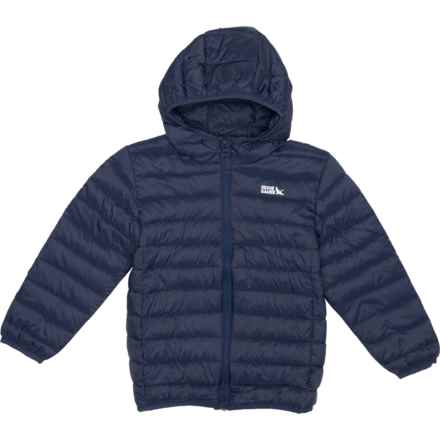 Eddie Bauer Little Boys Hooded Puffer Jacket - Insulated in Navy