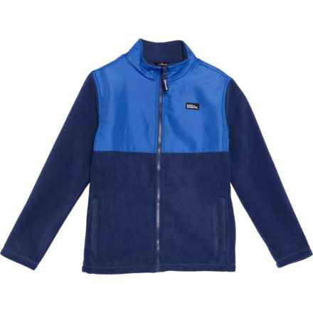 Eddie Bauer Little Boys Polar Fleece Jacket in Navy Blue