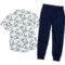 3JKPW_2 Eddie Bauer Little Boys Woven Tech Shirt and Pants Set - Short Sleeve