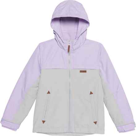 Eddie Bauer Little Girls Fleece-Lined Jacket - Insulated in Pastel Lilac