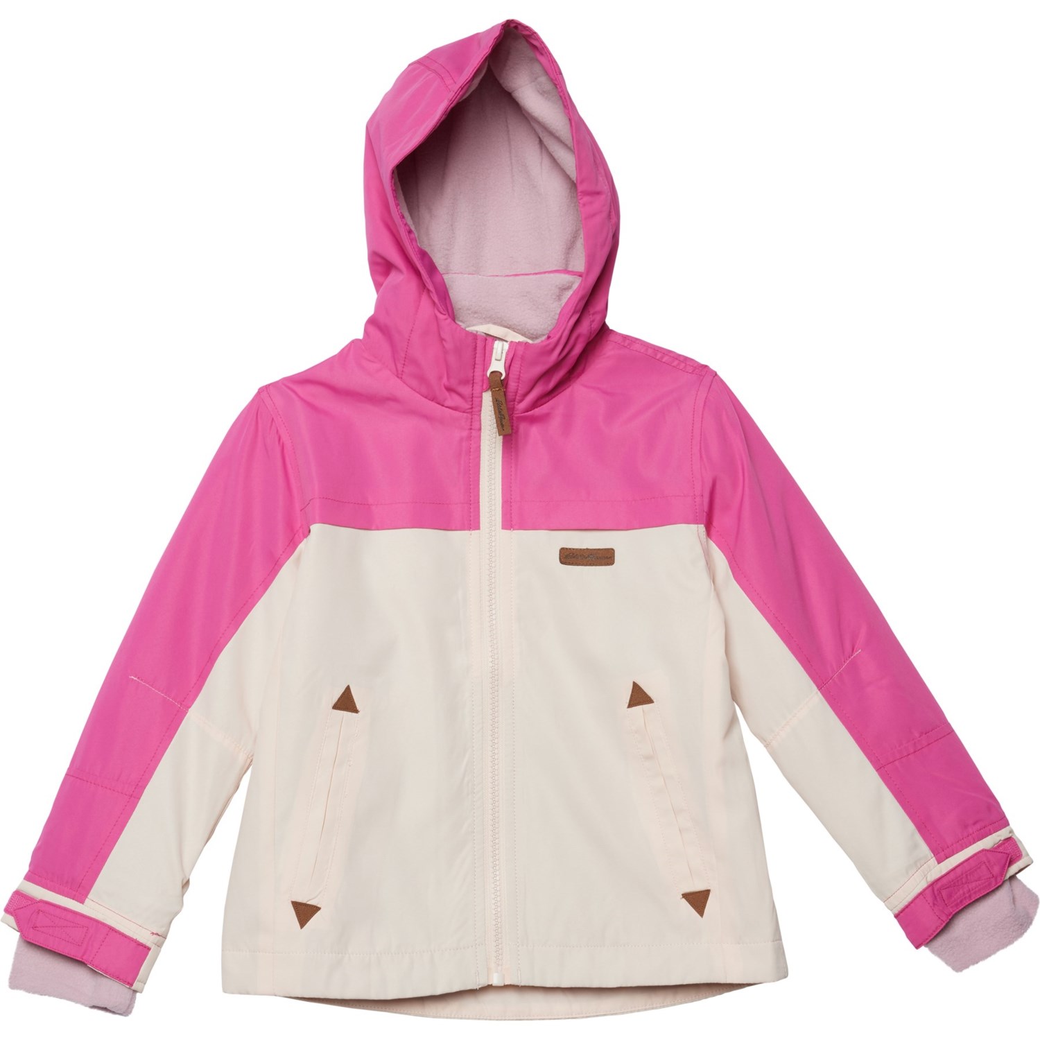 Girls fleece lined jacket fashion