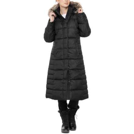 Eddie Bauer Lodge Down Duffle Parka - 650 Fill Power in Blck