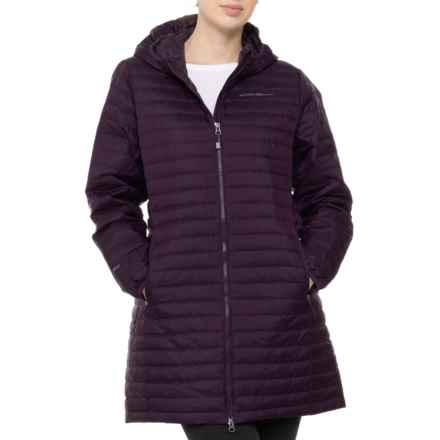 Eddie Bauer Microlight Down Packable Parka - 650 Fill Power in Amethyst