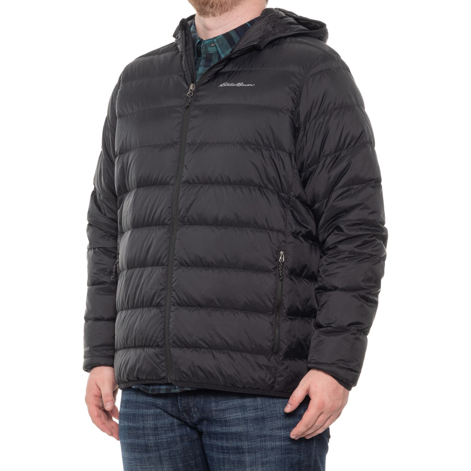 Eddie Bauer Microlight III Down Packable Hooded Jacket (For Men) Save 45