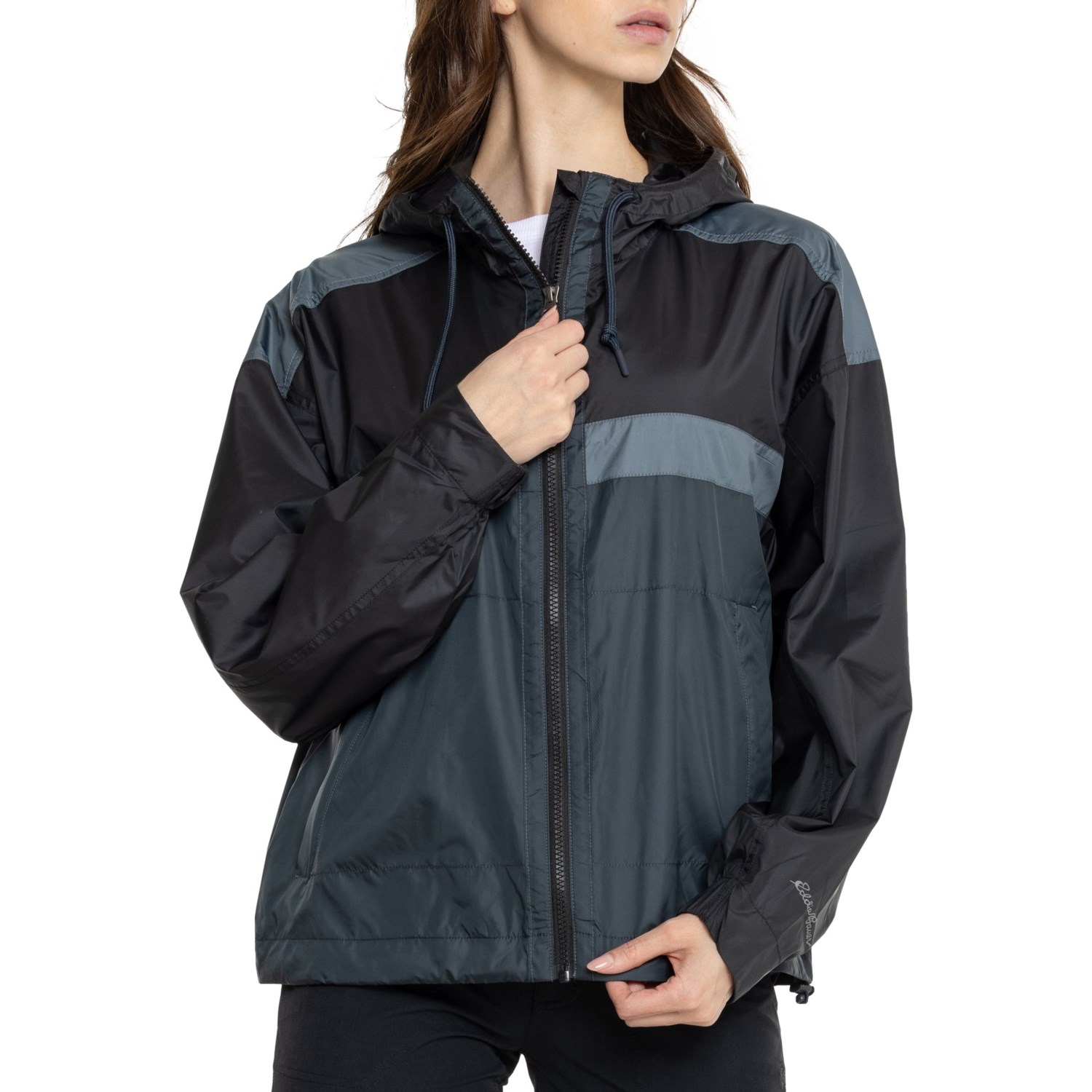 Eddie Bauer Felpa Con Cappuccio Momentum UPF 50+ - Leggera E Idrorepellente (Indaco Medio, M)