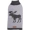 2KYHN_2 Eddie Bauer Moose with Scarf Dog Sweater