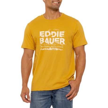 Eddie Bauer Mountain Logo T-Shirt - Short Sleeve - Save 50%