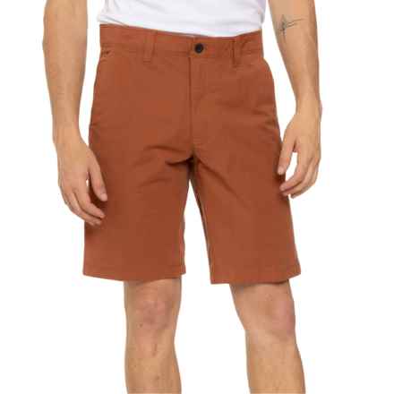 Eddie Bauer Mr. Voyager Flex Chino Shorts in Pprika