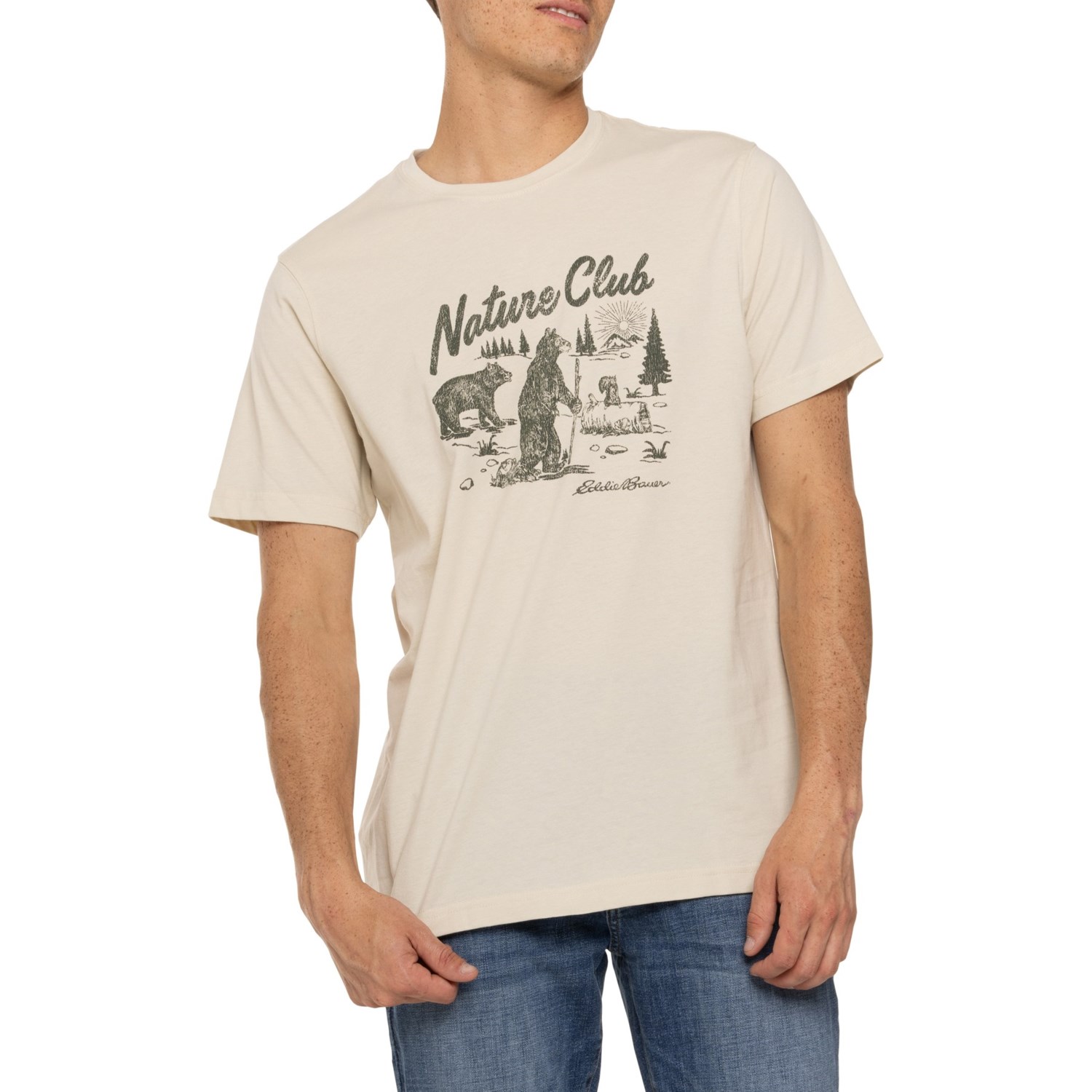 Eddie Bauer Nature Club T-Shirt - Short Sleeve - Save 60%