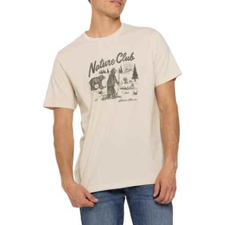 Eddie Bauer Nature Club T-Shirt - Short Sleeve in Ecru