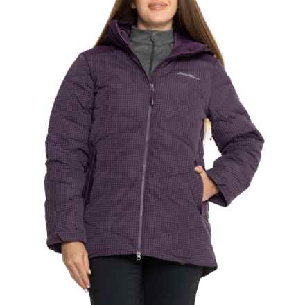 Eddie Bauer Night Down Ski Jacket - 650 Fill Power in Deggplant