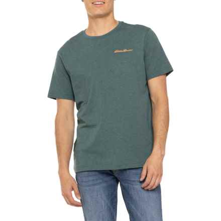 Eddie Bauer One Planet T-Shirt - Short Sleeve in Dkevgrn