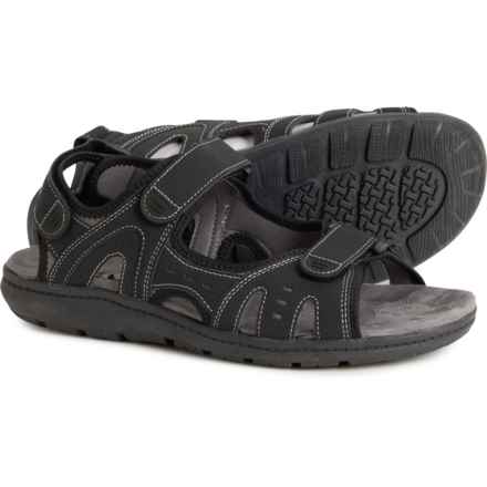 Eddie Bauer Ossa Open-Toe Sandals (For Men) in Black