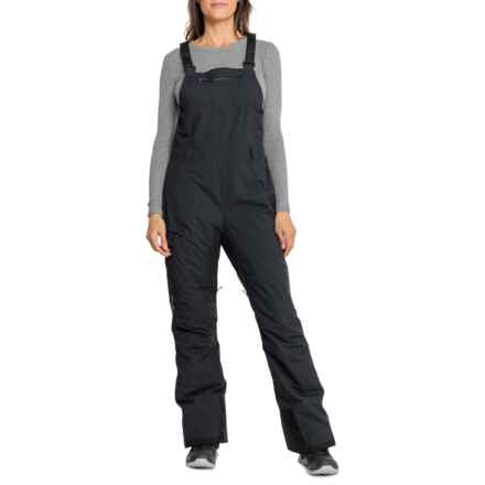 Eddie Bauer Powder Search Bib Ski Pants - Waterproof, Insulated in Black